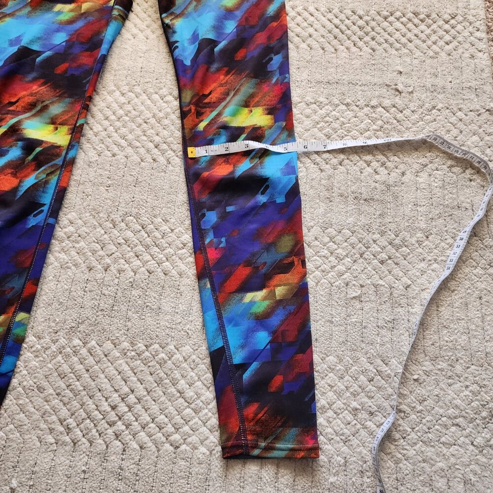 Athleta Sonar Colorburst Rainbow Leggings XS – Full Length, Multicolor - Picture 6 of 16